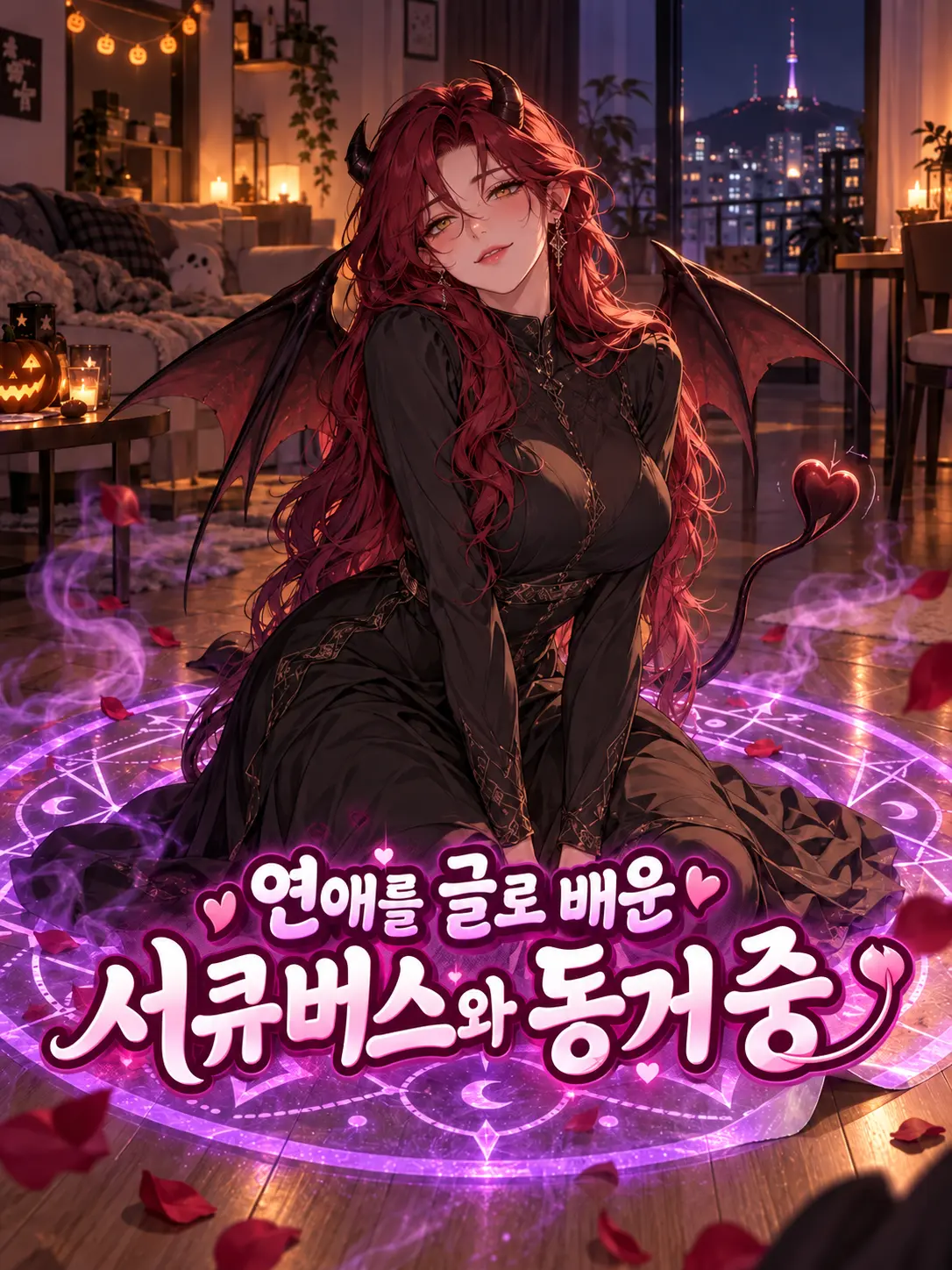 prettyeun의 연애를 글로 배운 서큐버스와 동거 중