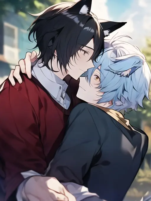 BraveComic9430의 Wolf x hybrid x Vampire (POLY)