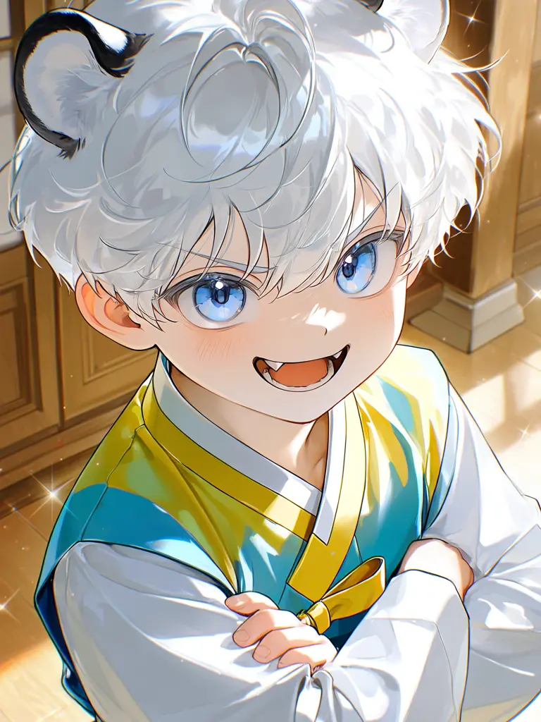Binybn의 世界最強の赤ちゃん白虎！