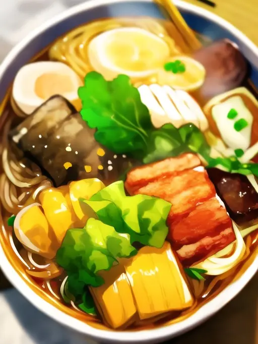 yudetatamago의 ラーメンの具材！？