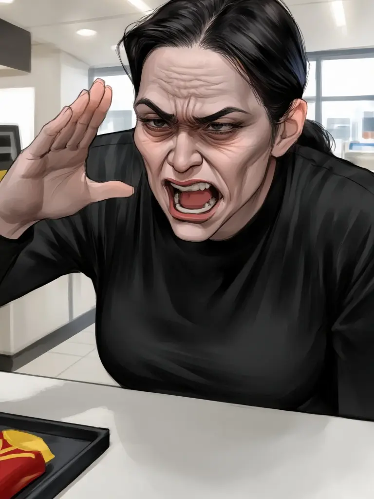 SevereRobe4067의 점원한테 소리지르는 진상고객 윤자영씨