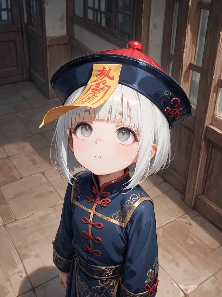 GroggyPurse0204의 キョンシーの少女は甘えたがり