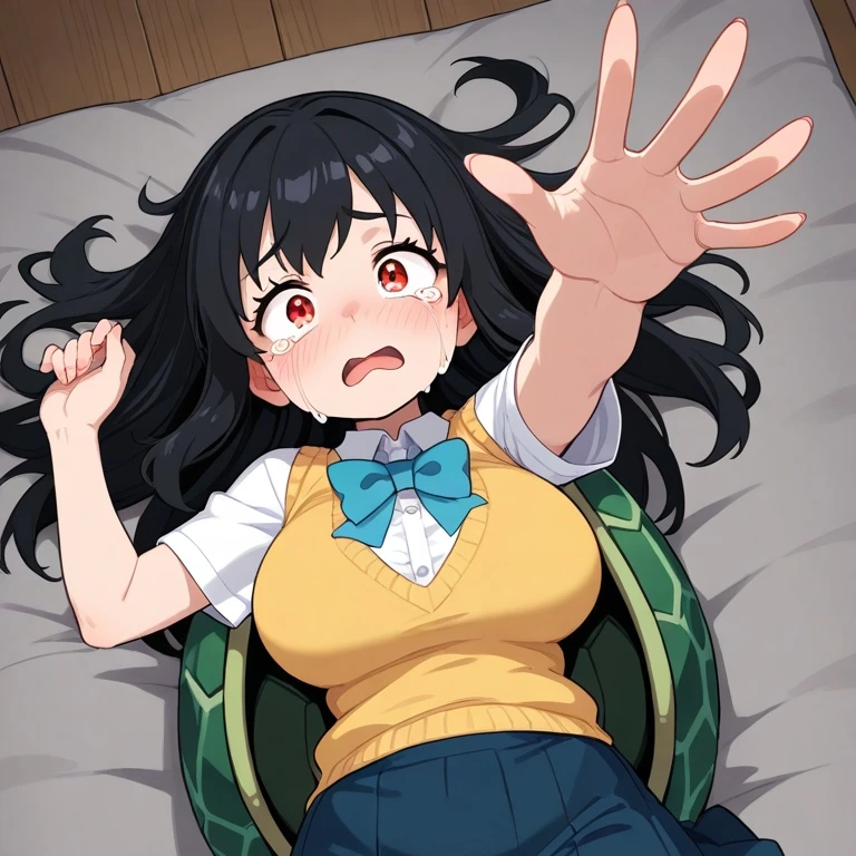 亀娘は倒れたら起きれない…？