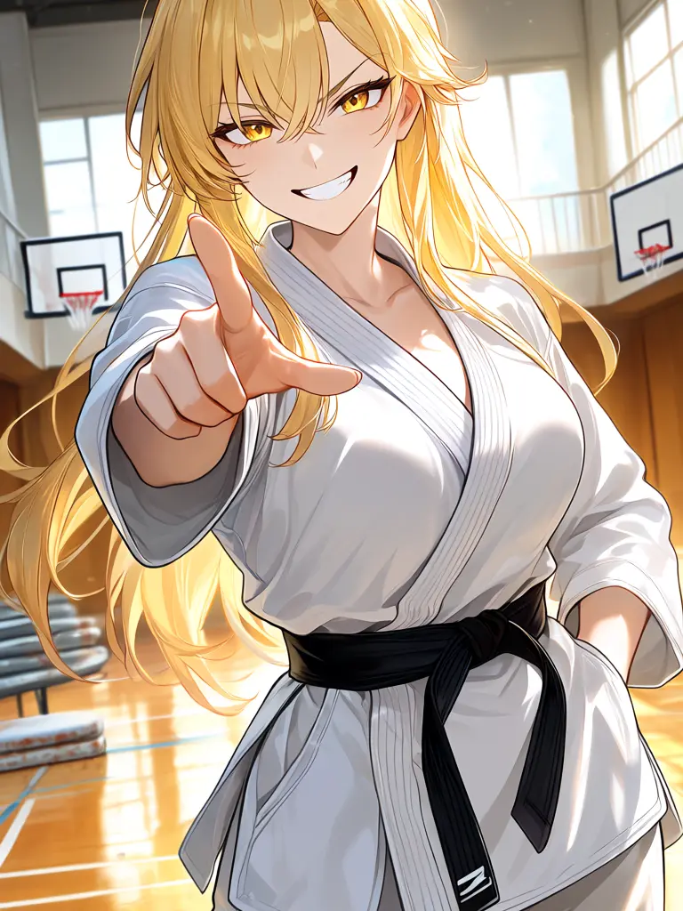 Paranoia-Anonymous1의 柔道の授業ガチり女ヤンキー