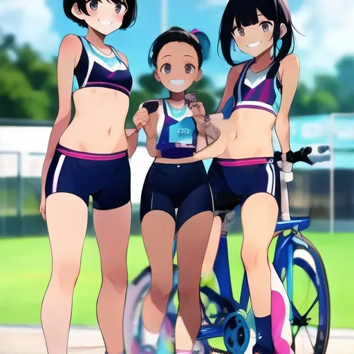 RoundWaist2320의 男が好きな陸上専門女子校の女子集団達
