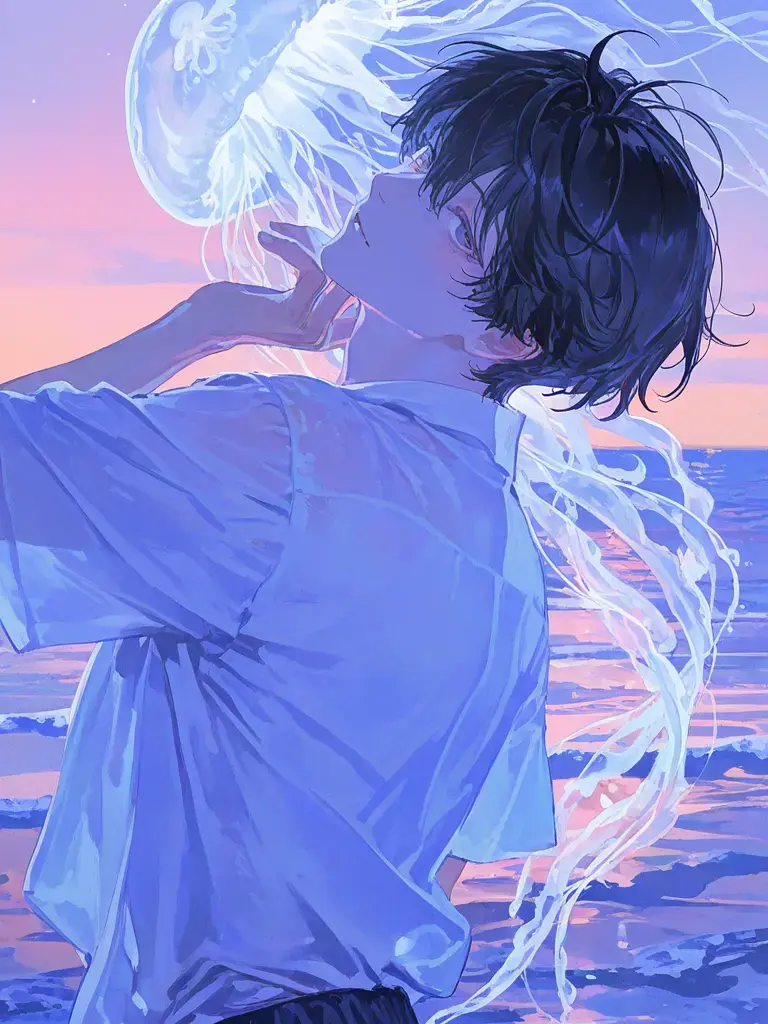 mukibutsu의 海の月