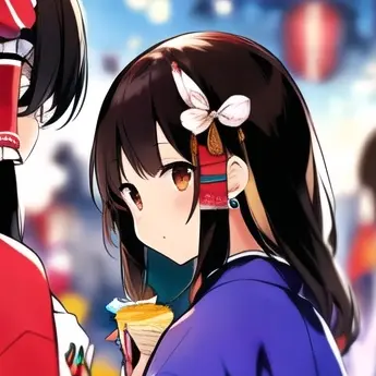 AfraidHoop3843의 カンヒュと夏祭り🍧🎆