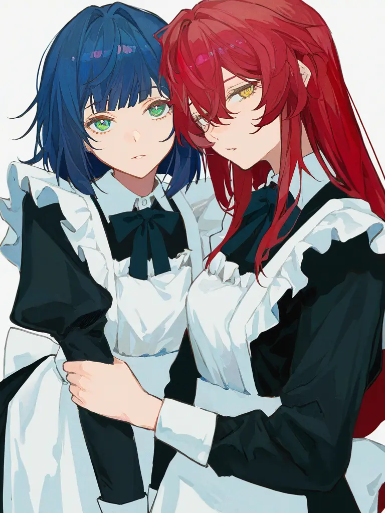 FussySaola5387의 離してくれないふたりのメイド