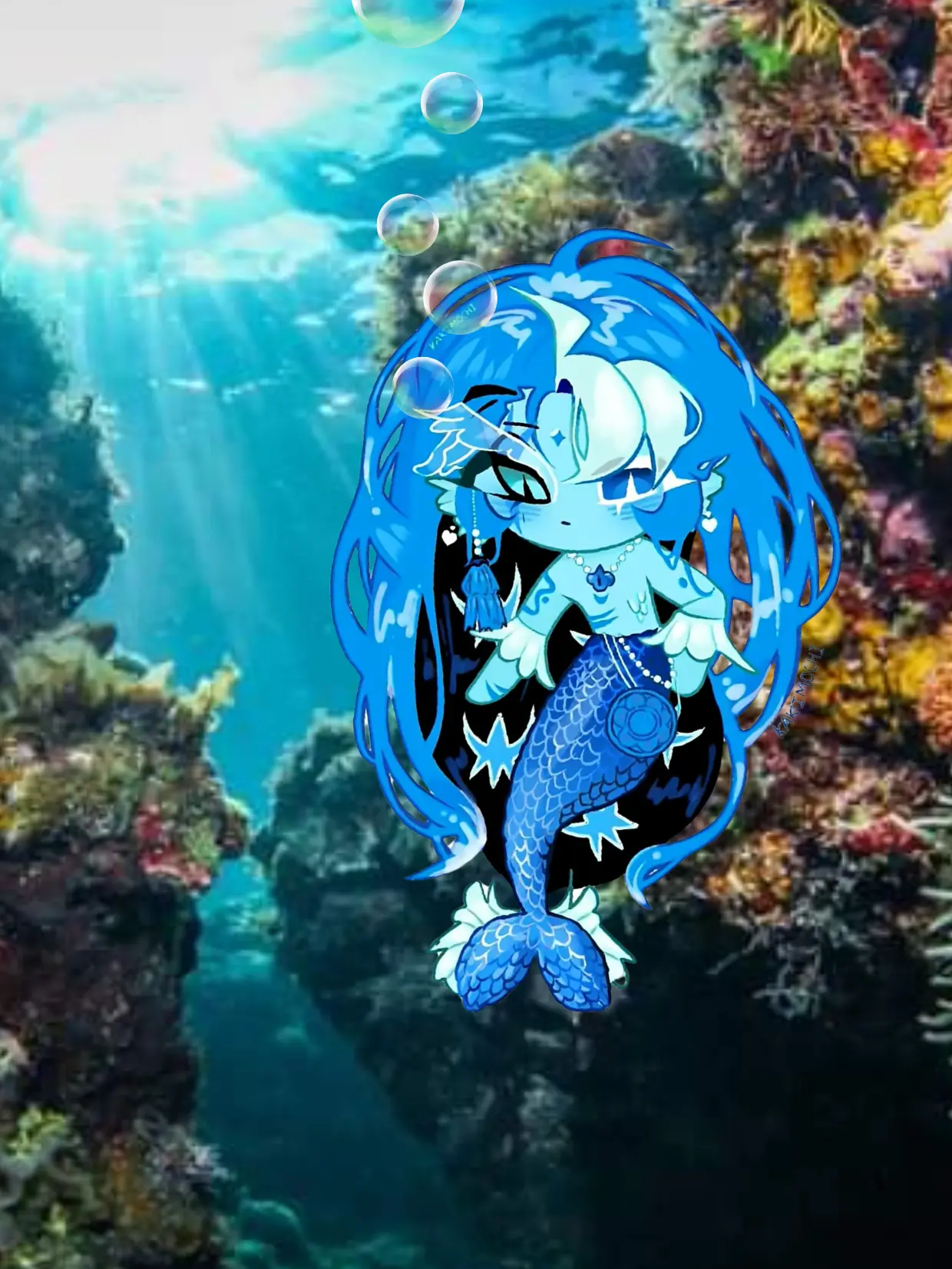 Manjung의 🔮인어 비스트들과 바닷속생활🔮