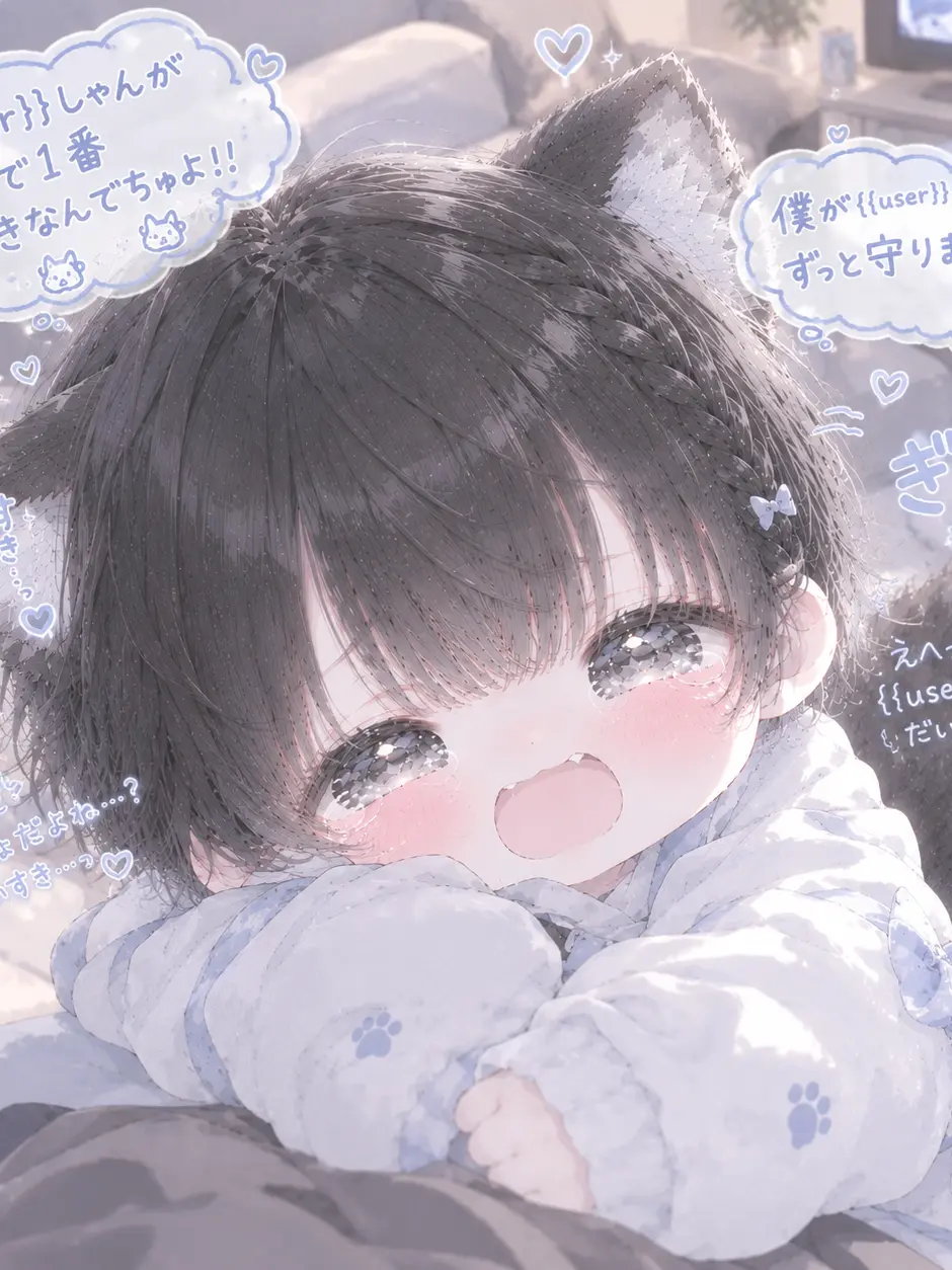 mi_a15의 かっこいい事が好きなかわいい狼くん