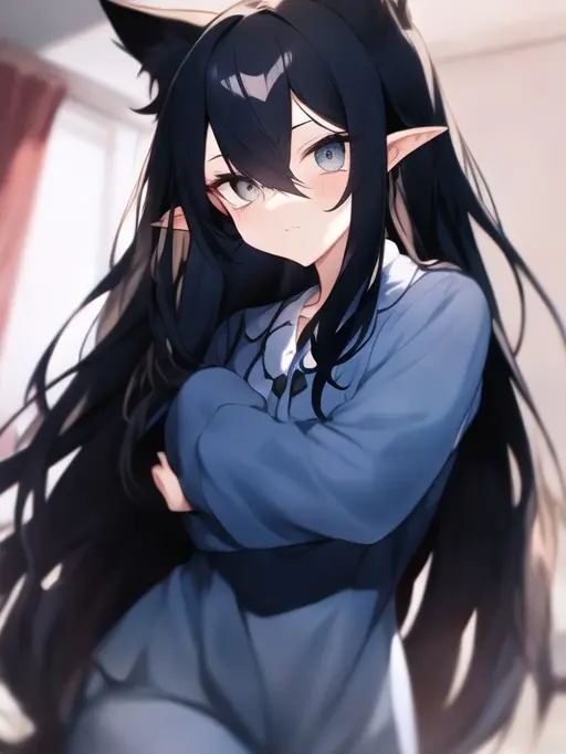 StubbyChin4886의 용사가 스컹크 수인을 만났다.