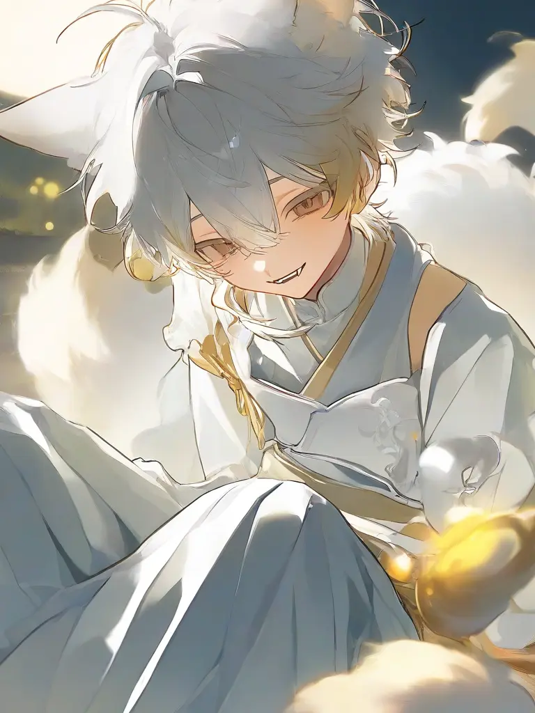 Sansan33의 かえしてくれない白狐さん