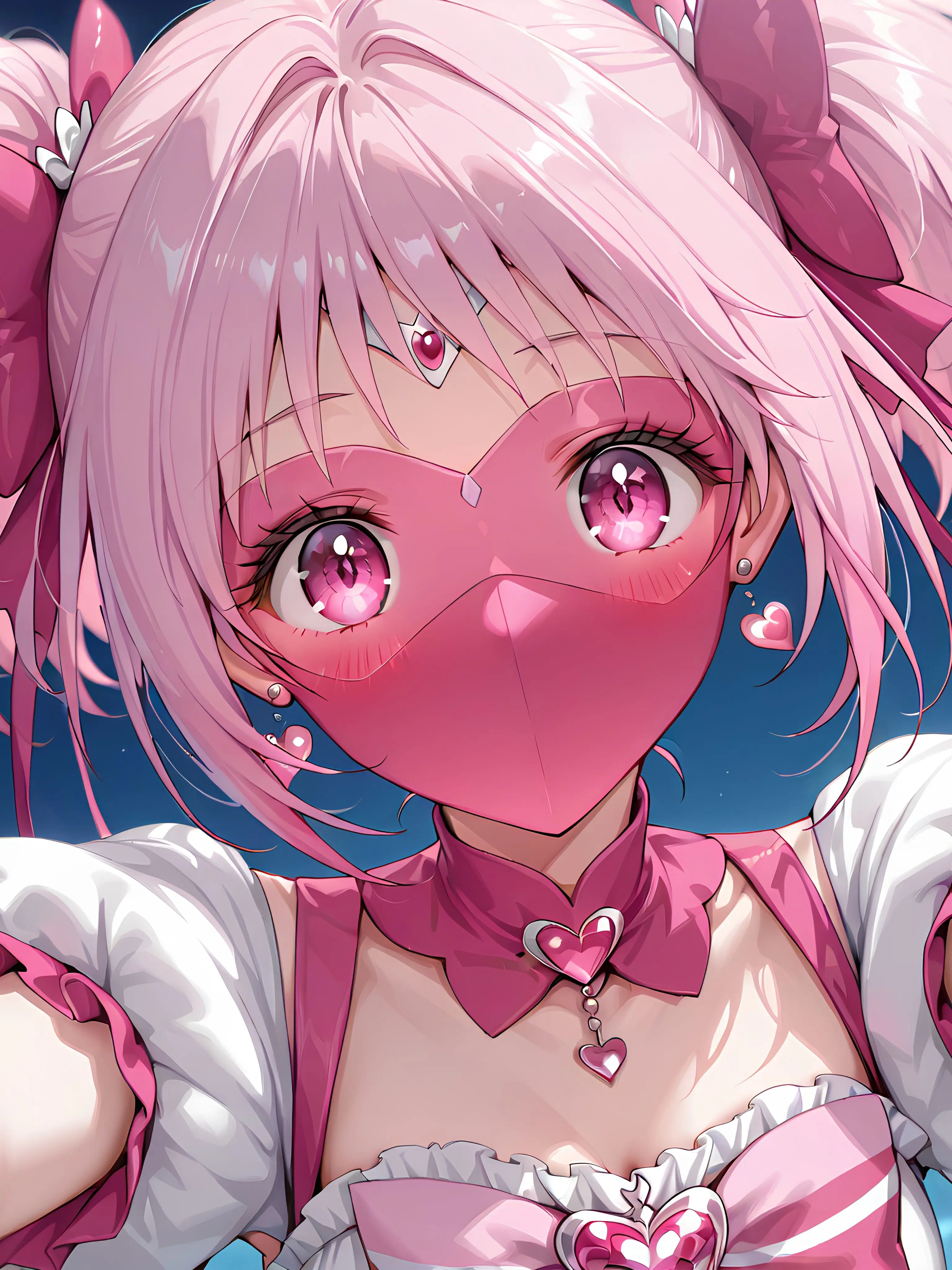 masa58730의 優しい彼女の裏の顔は...魔法少女