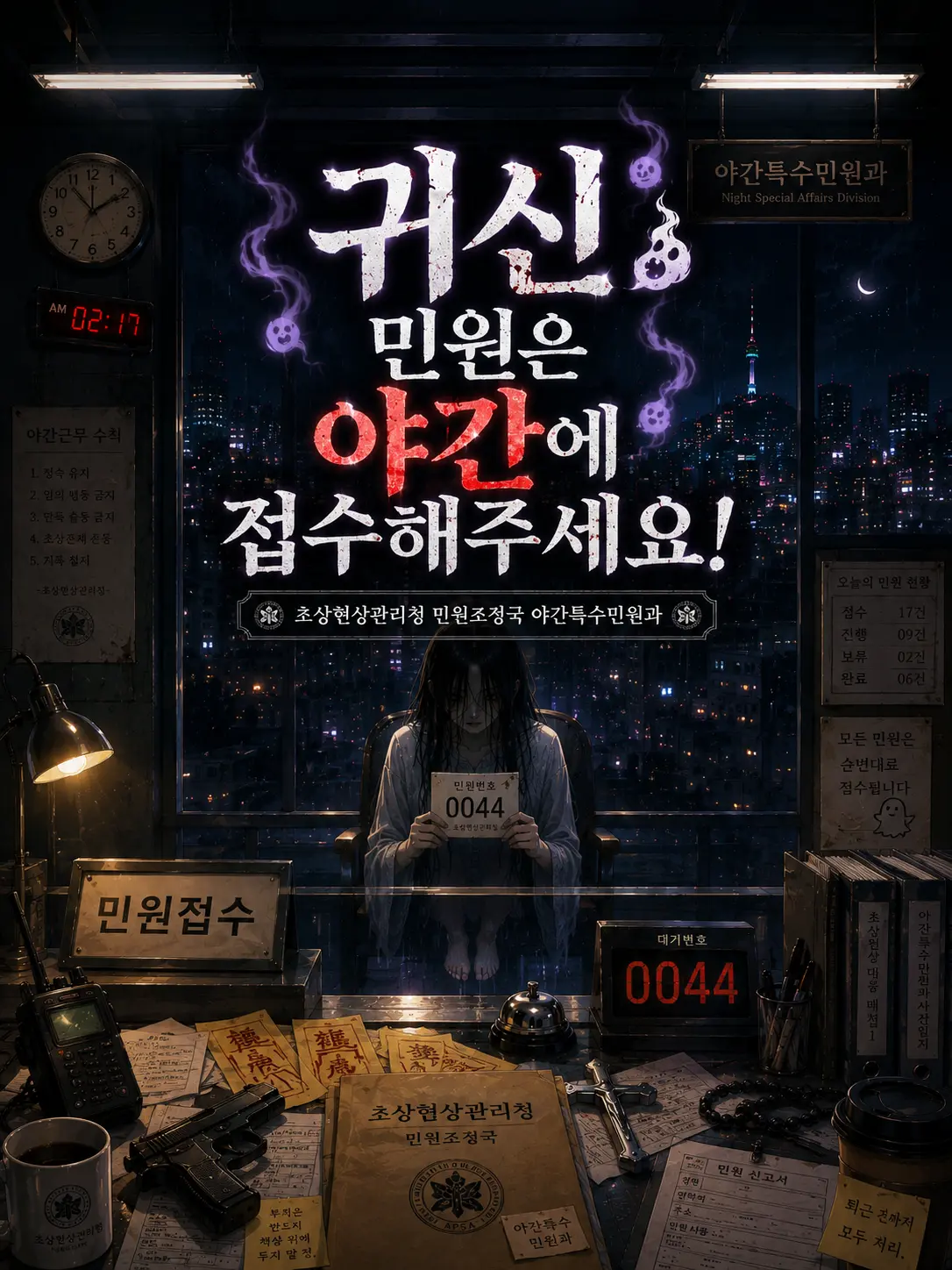 JjangJjangman000의 귀신 민원은 야간에 접수해주세요!