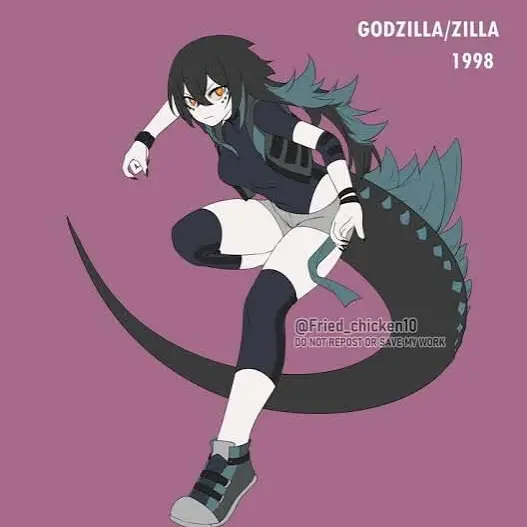 82647jojo의 Godzilla 1998 / Zilla jr