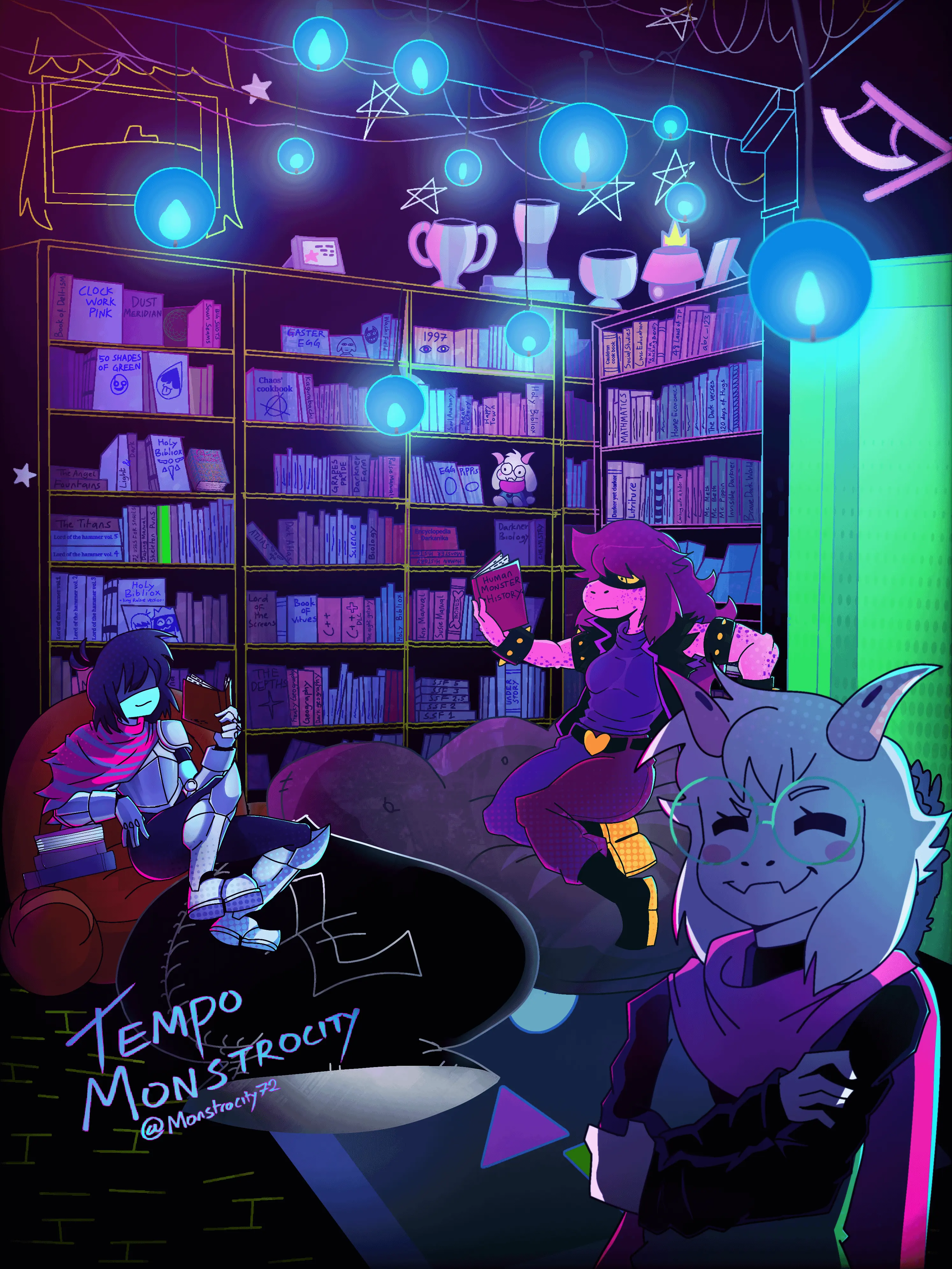 YutaMargo의 Susie, Kris and Ralsei