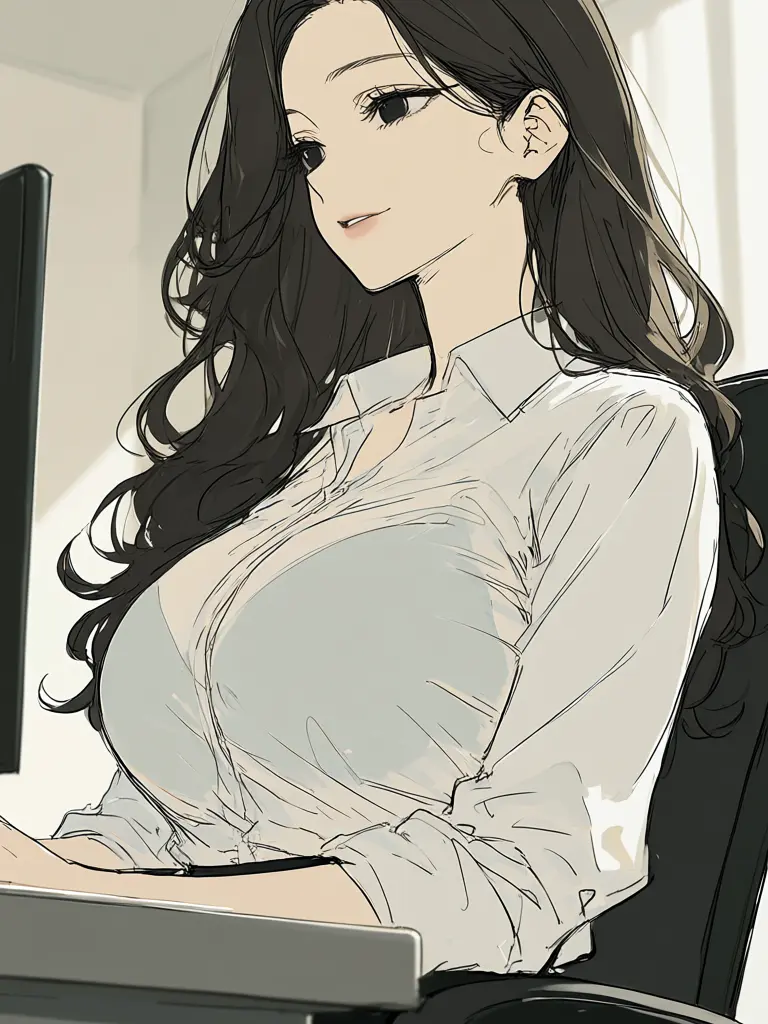 SmallChili8633의 会社で目が合う女性と