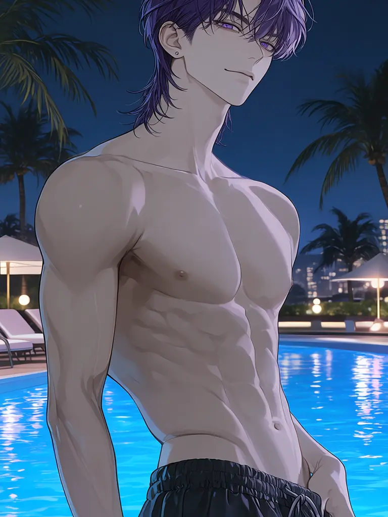 SaboSabo3838의 ナイトプールでナンパされた
