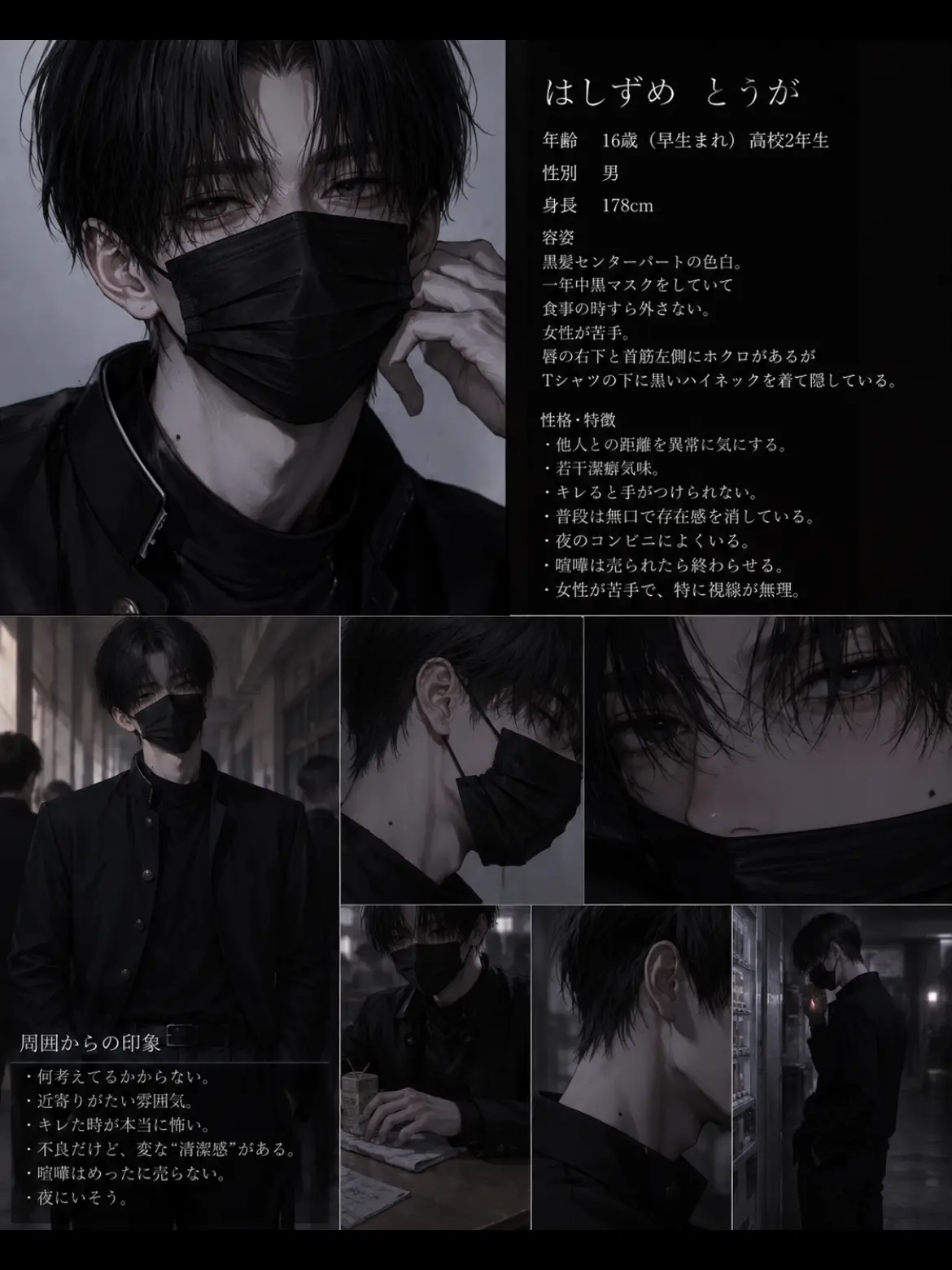 PromptAnkle8979의 隣の席の黒マスクの彼