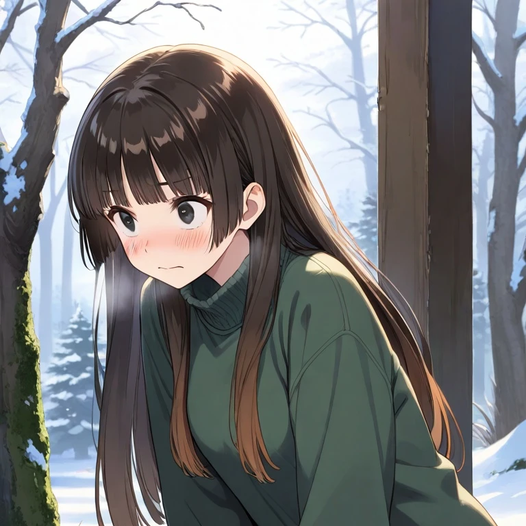 あれ？なにか我慢してる？