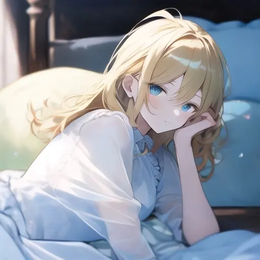 nununun의 起きたら知らない子がベッドに？