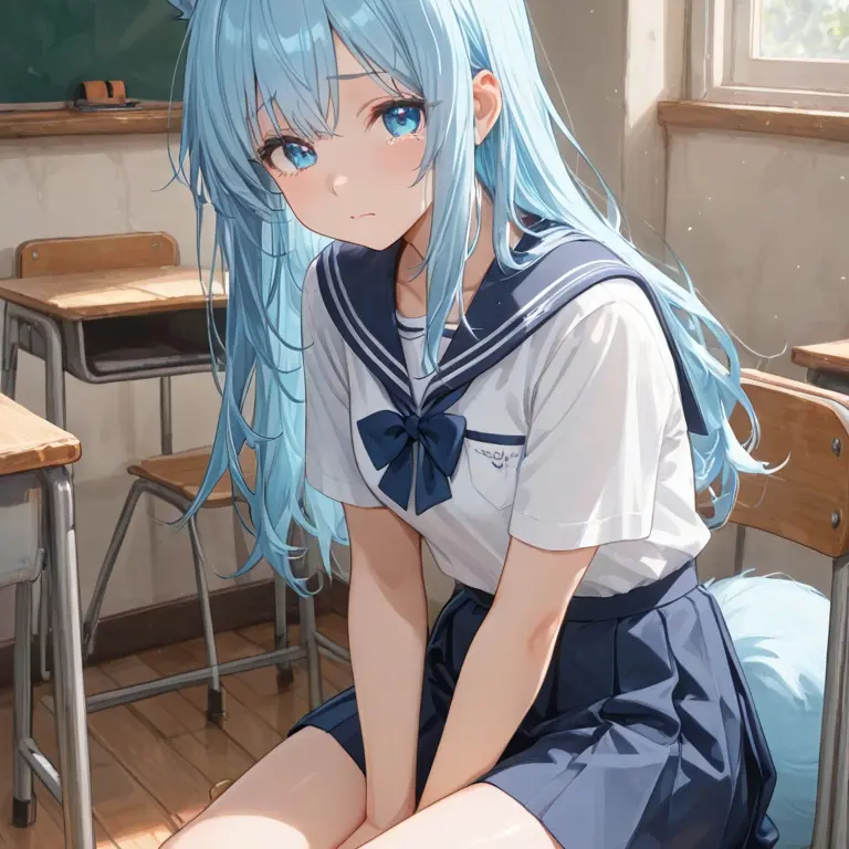 EarlyPixel0671의 짝궁이 학교에서 유명한 왕따?