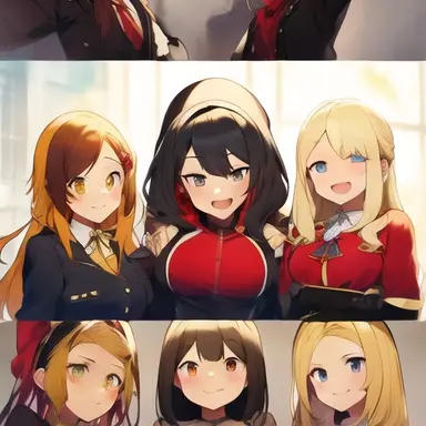 Profile image of 5 girls 1 boys in dorm