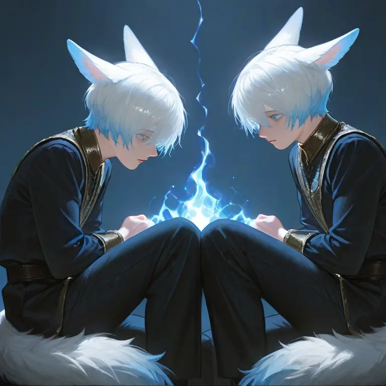 FatalPeach8004의 神獣と人間の奇跡で産まれた双子