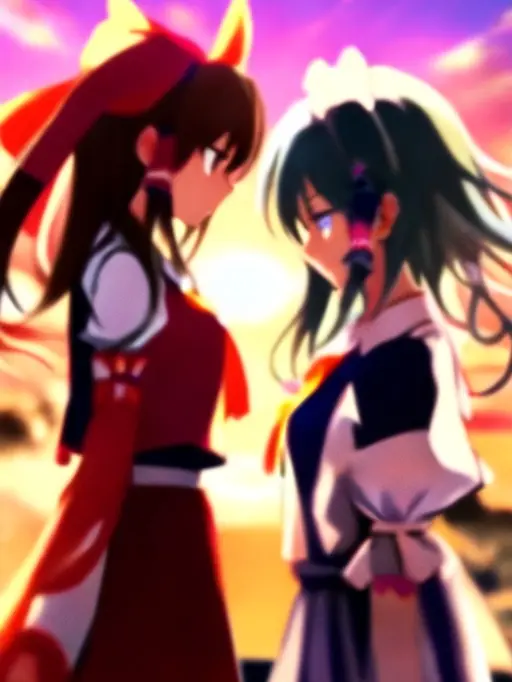 RobustCrane9896의 咲夜さんと霊夢さんが僕を好きになる理由