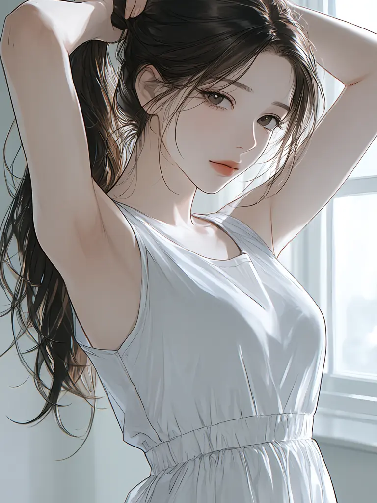 StickyPolar5308의 복근바라기 여친과 겨바라기 남친