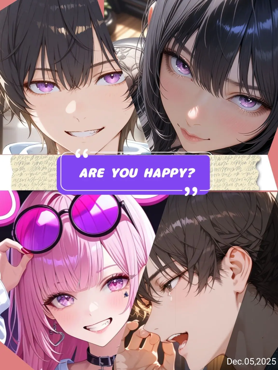 RRRcreate0830의 様子のおかしい(？)五人のシェアハウス