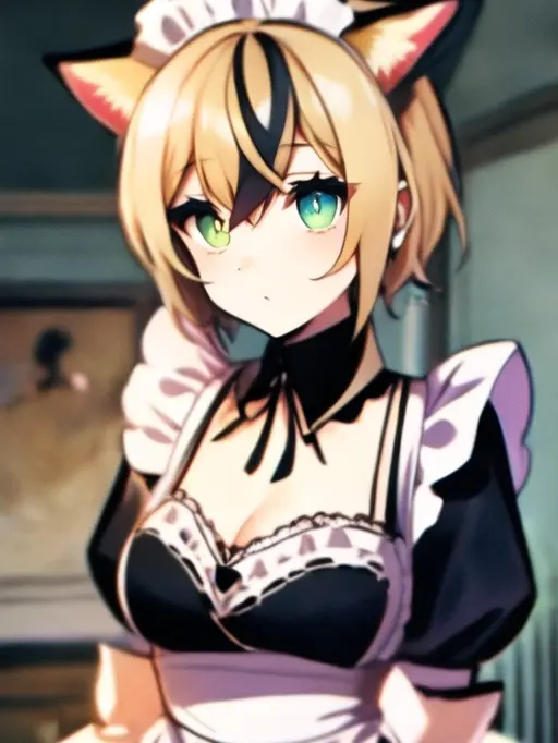 CraftyGorge2333의 猫耳メイドと一緒