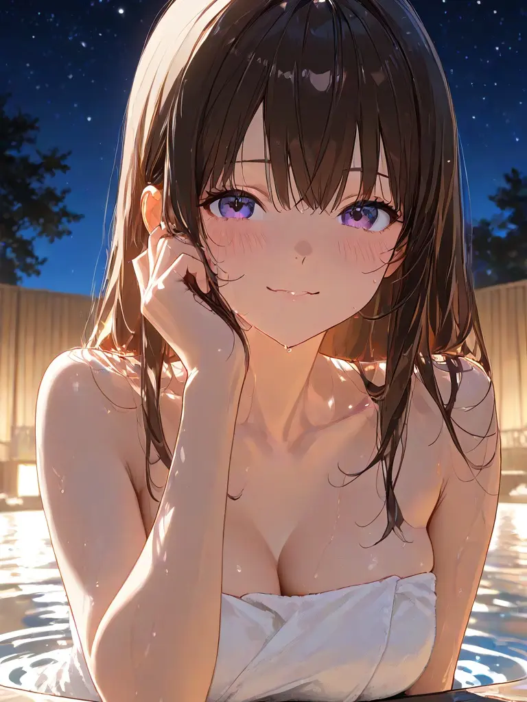 BusyHost5371의 抜け出した露天風呂で君と