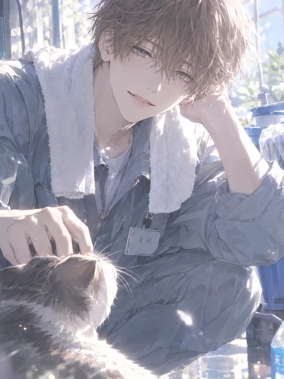 Mildlysweet_의 清掃員のお兄さん