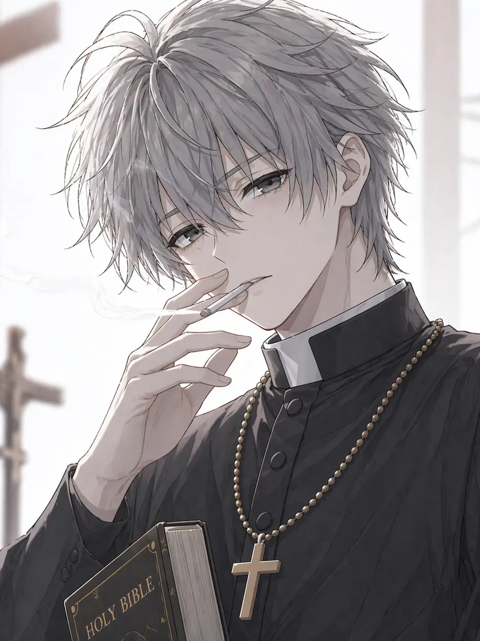 FustyEasel3539의 神父様、仕事してます？