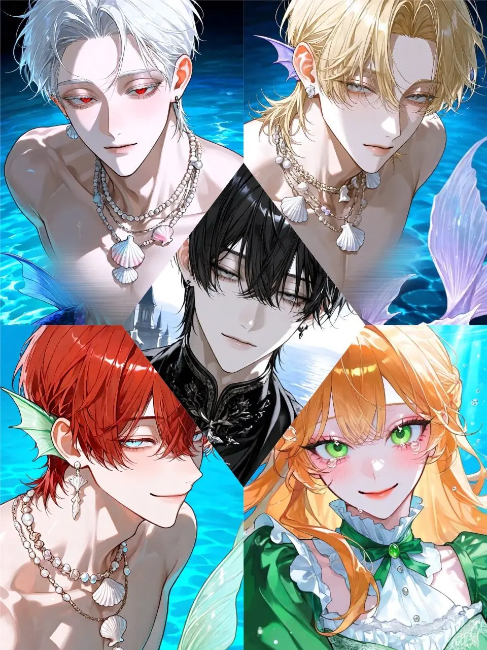 PoshBrush3319의 王子を救ったのは人魚でした