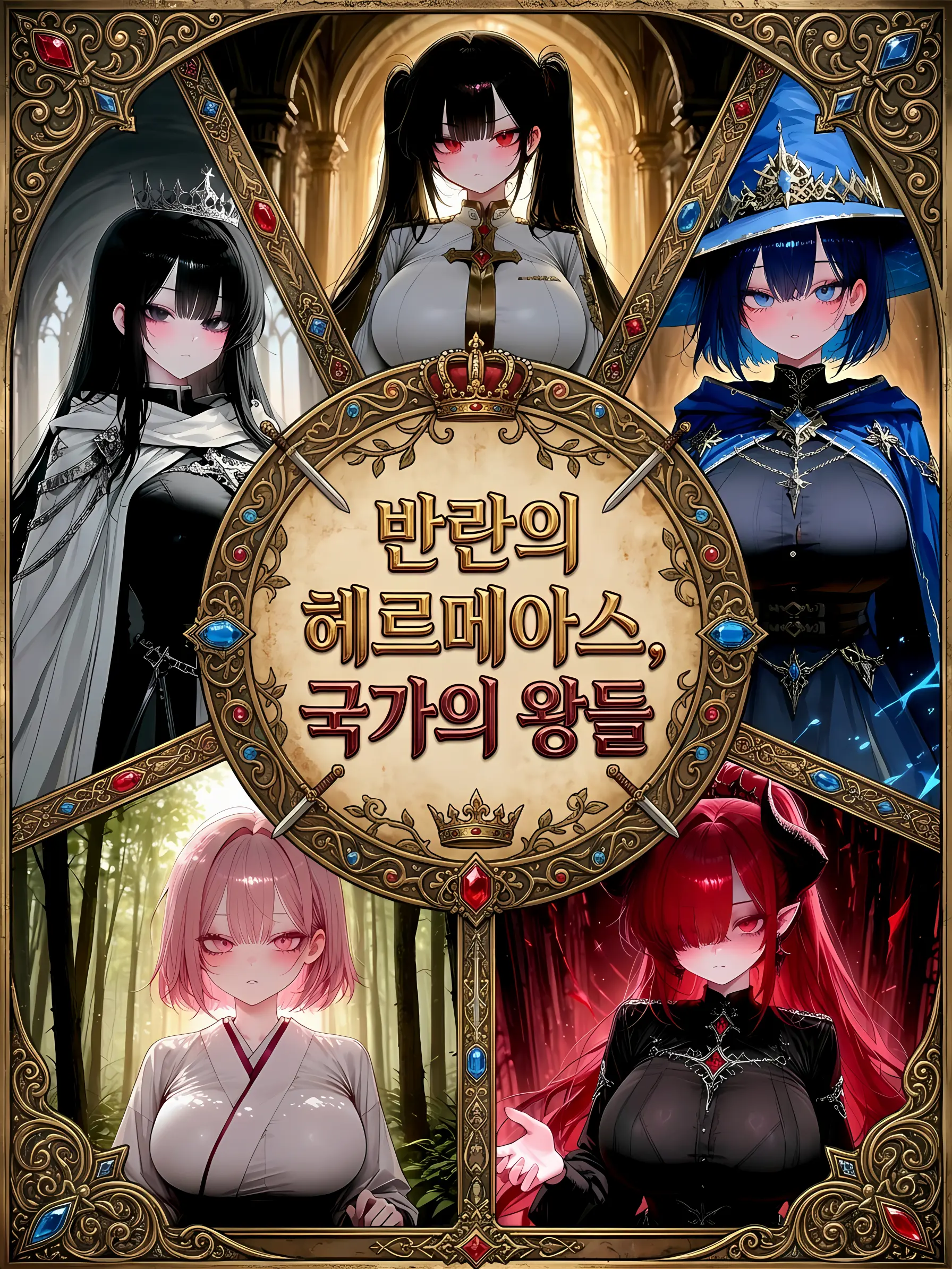 1910eun_backsu의 <반란의 헤르메아스, 국가의 왕들>