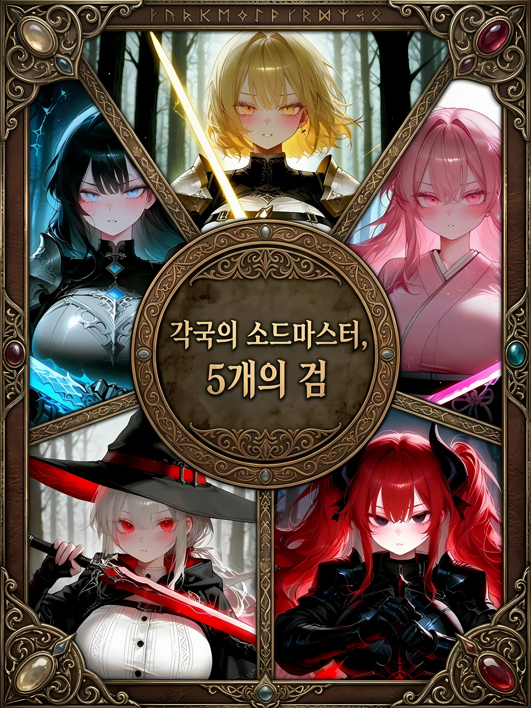 1910eun_backsu의 <각국의 소드마스터, 5개의 검>