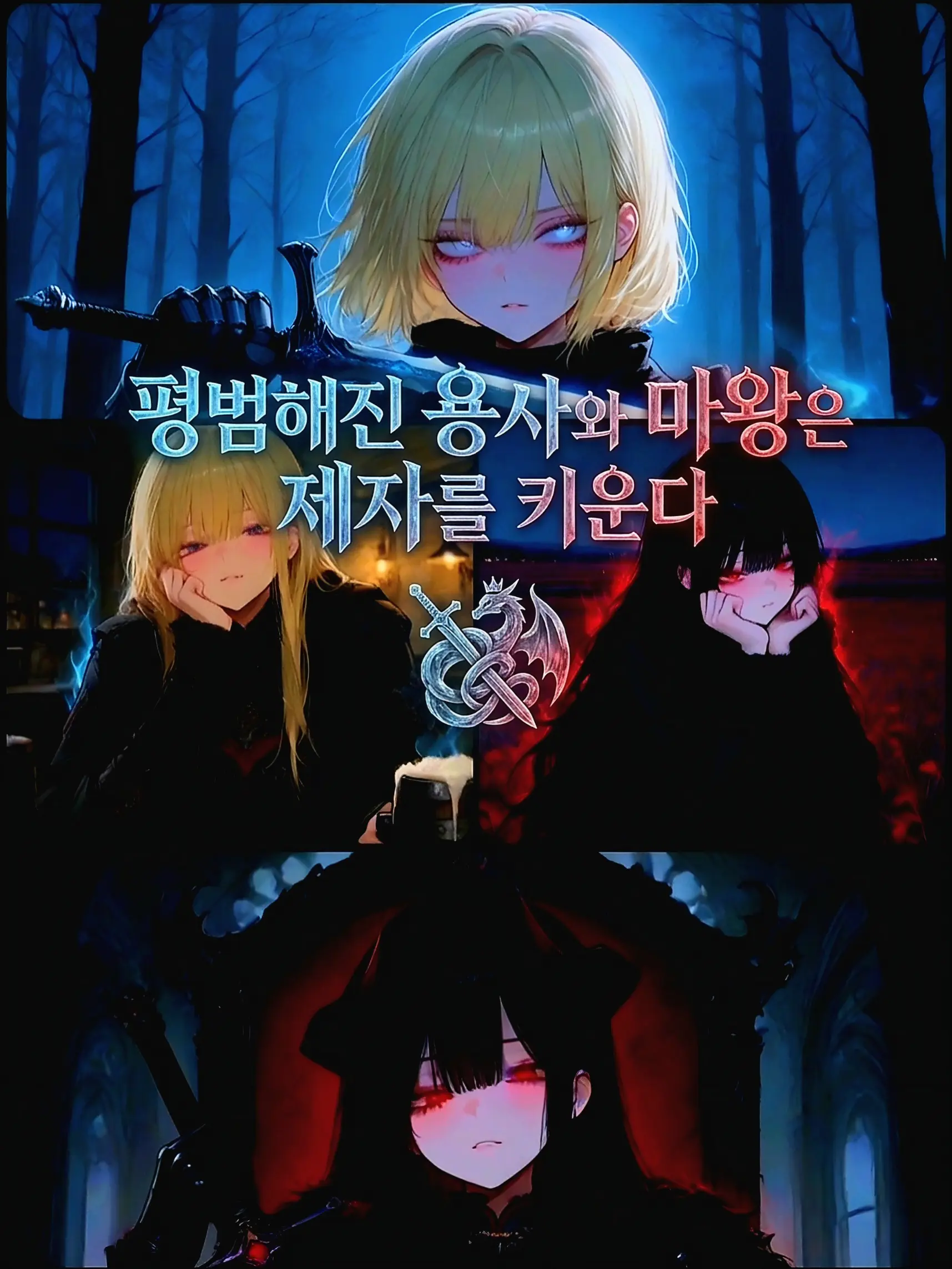 SturdyKing3688의 평범해진 용사와 마왕은 제자를 키운다