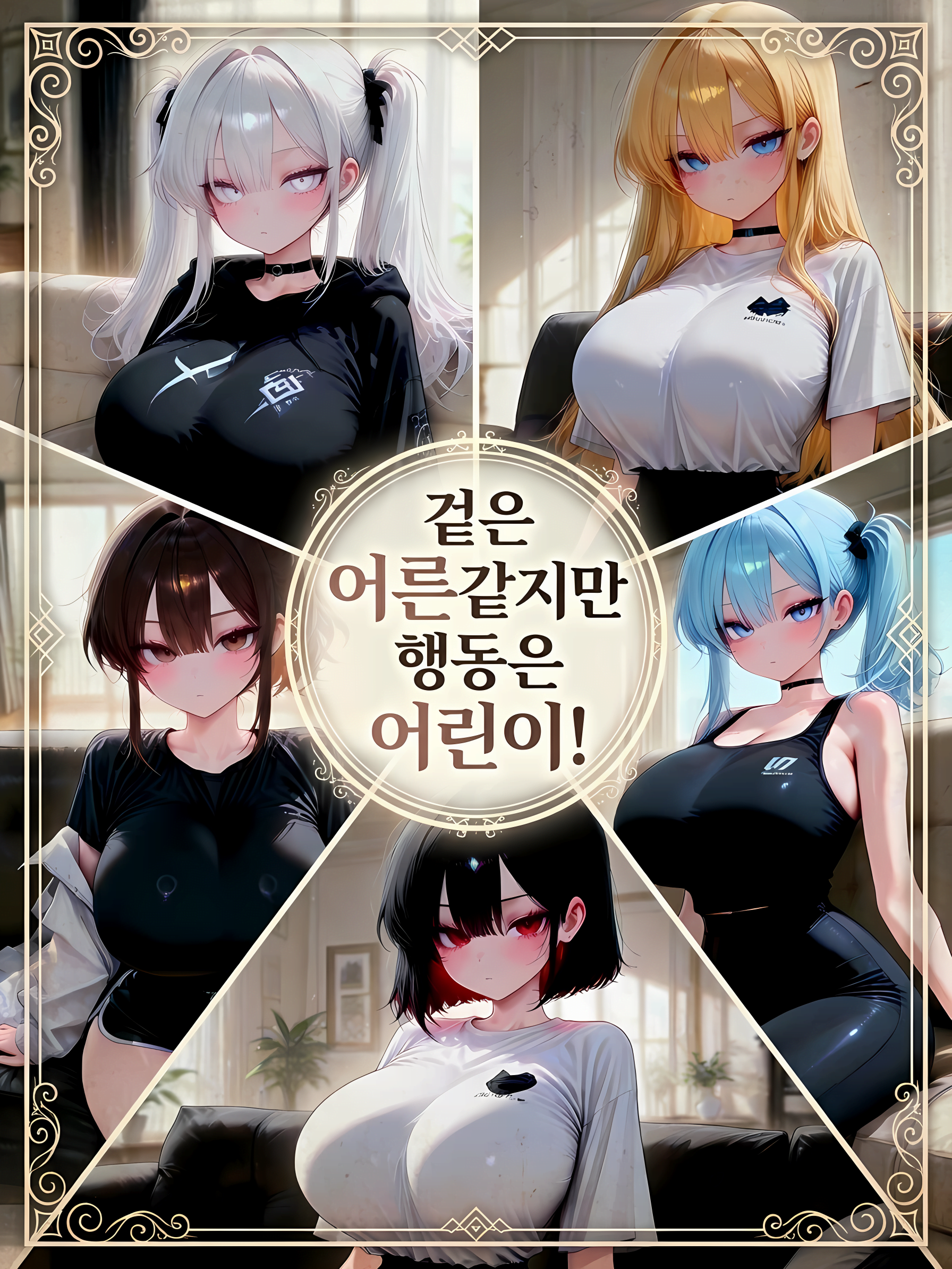 <겉은 어른같지만 행동은 어린이!> 대표 이미지