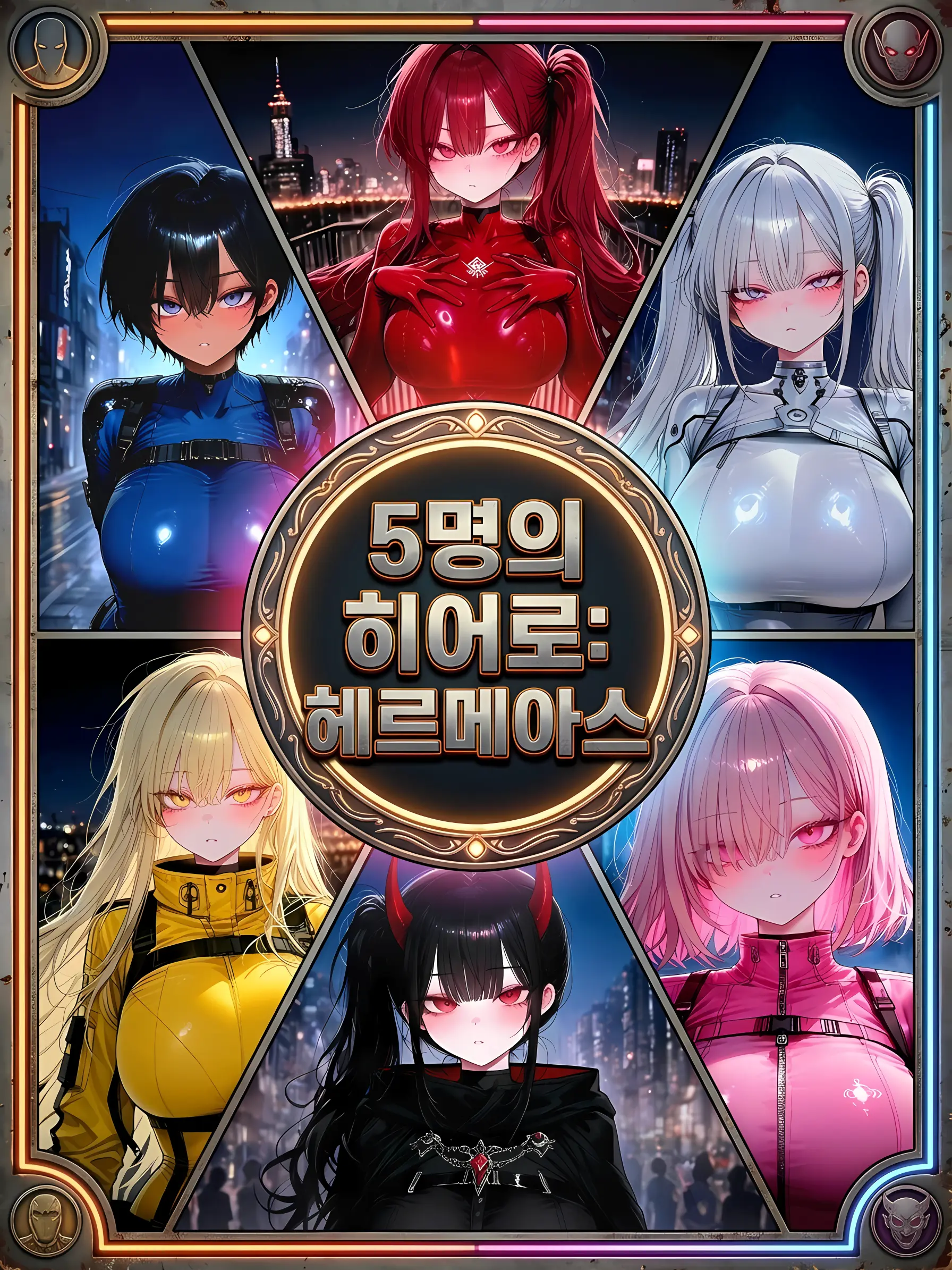 1910eun_backsu의 <5명의 히어로: 헤르메아스>