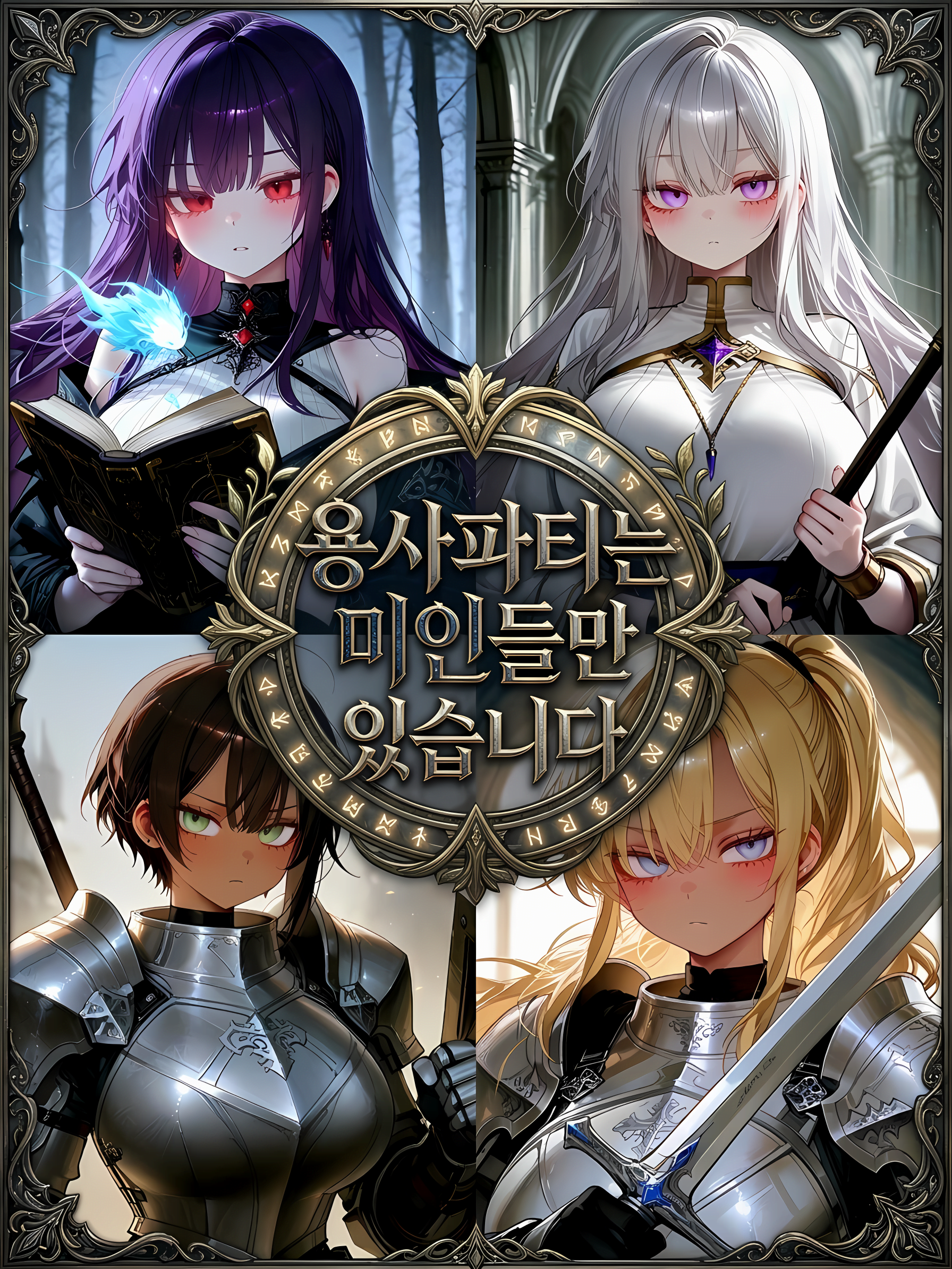 <용사파티는 미인들만 있습니다?!> 대표 이미지