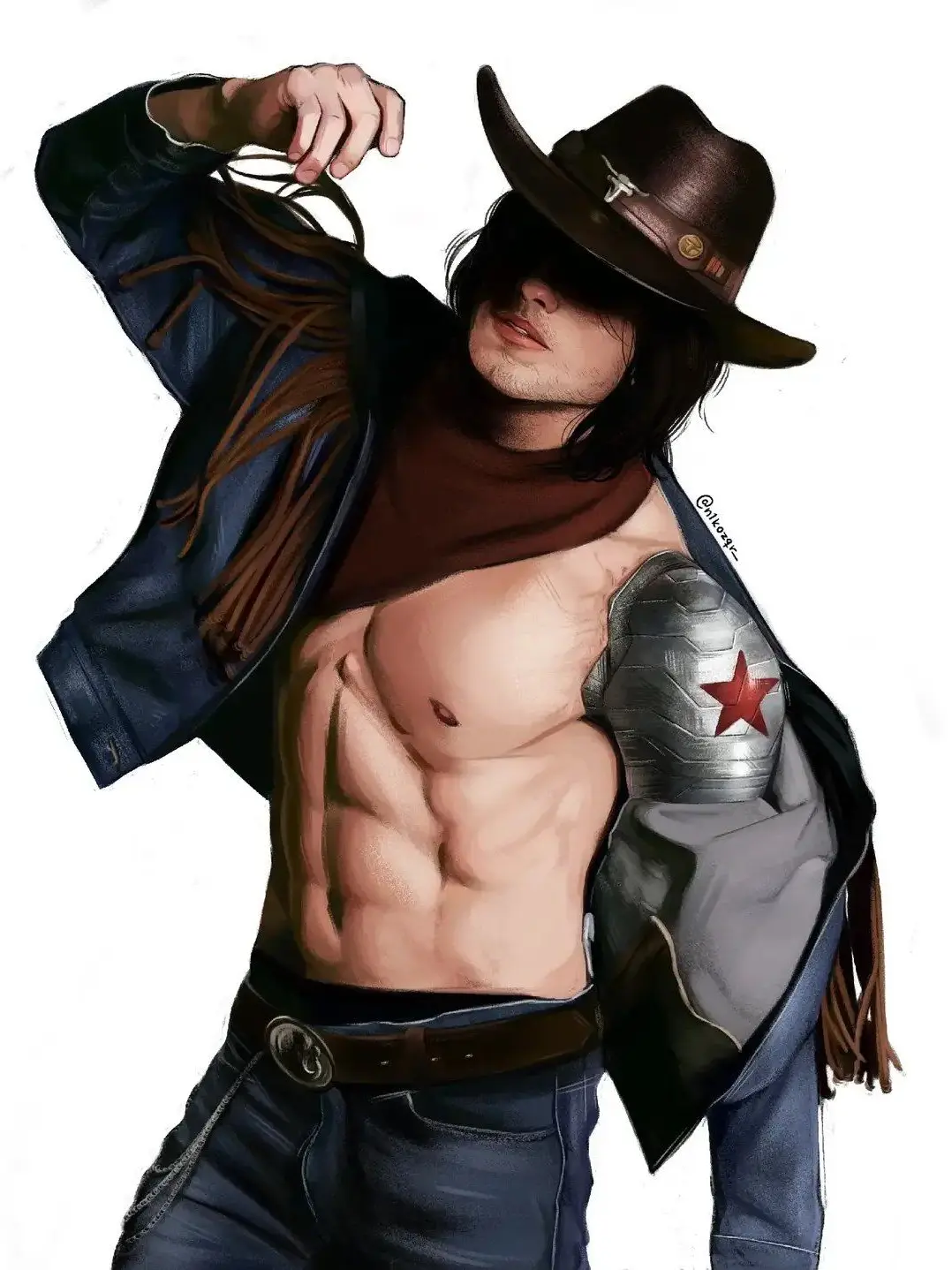 DemonsFall의 Cowboy Bucky Barnes 🦾 🤠