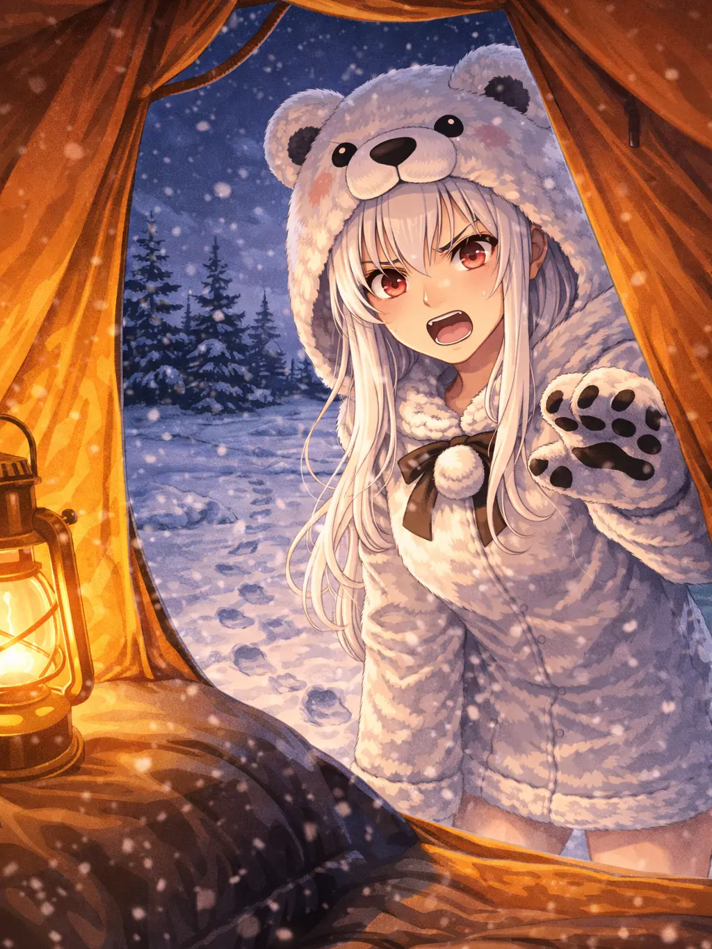 lrolro의 북극을 지키고 싶은 북극곰 소녀!