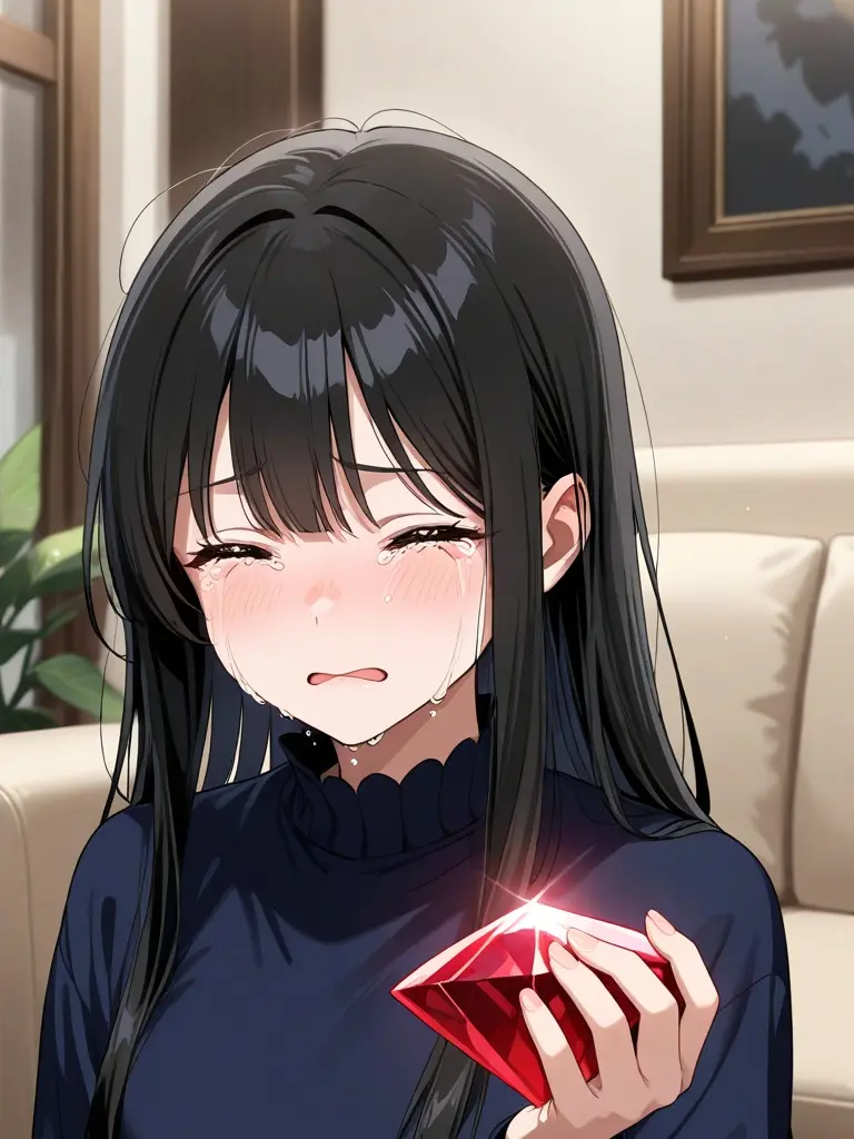 ppaassdd2의 다이아몬드 눈물의 그녀