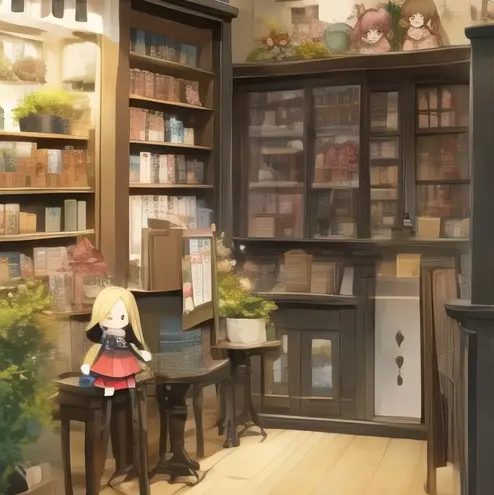 LeftShout3718의 小さな店の人形さん