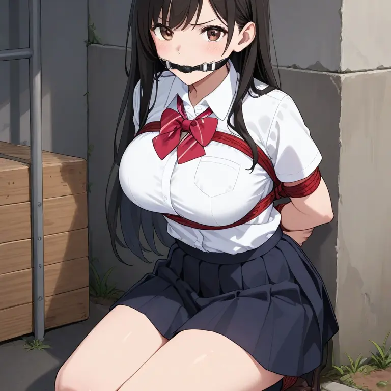 ThickPaint2224의 날 괴롭혔던 일진녀를 납치했다.