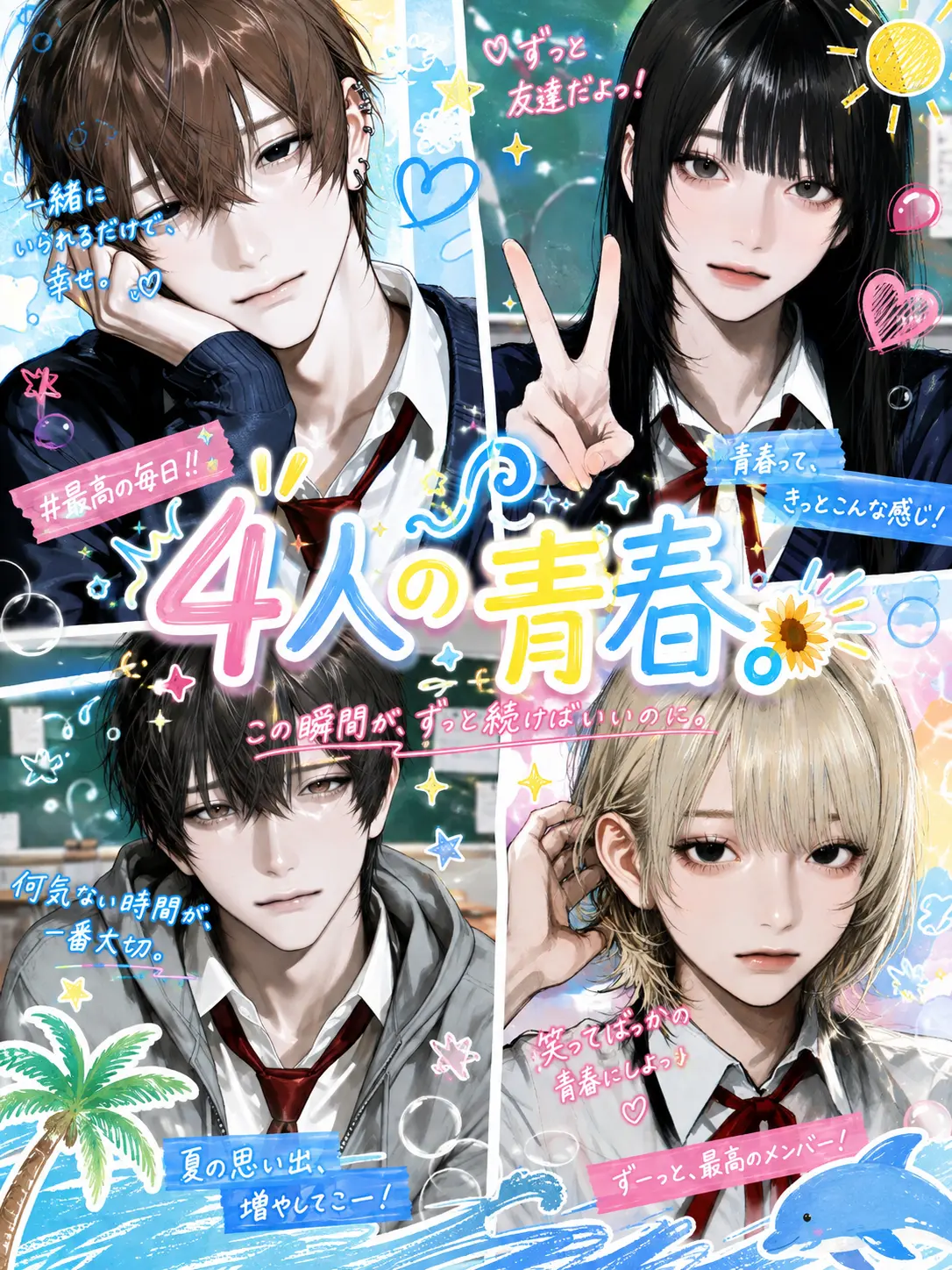 Sera_000의 4人の青春。