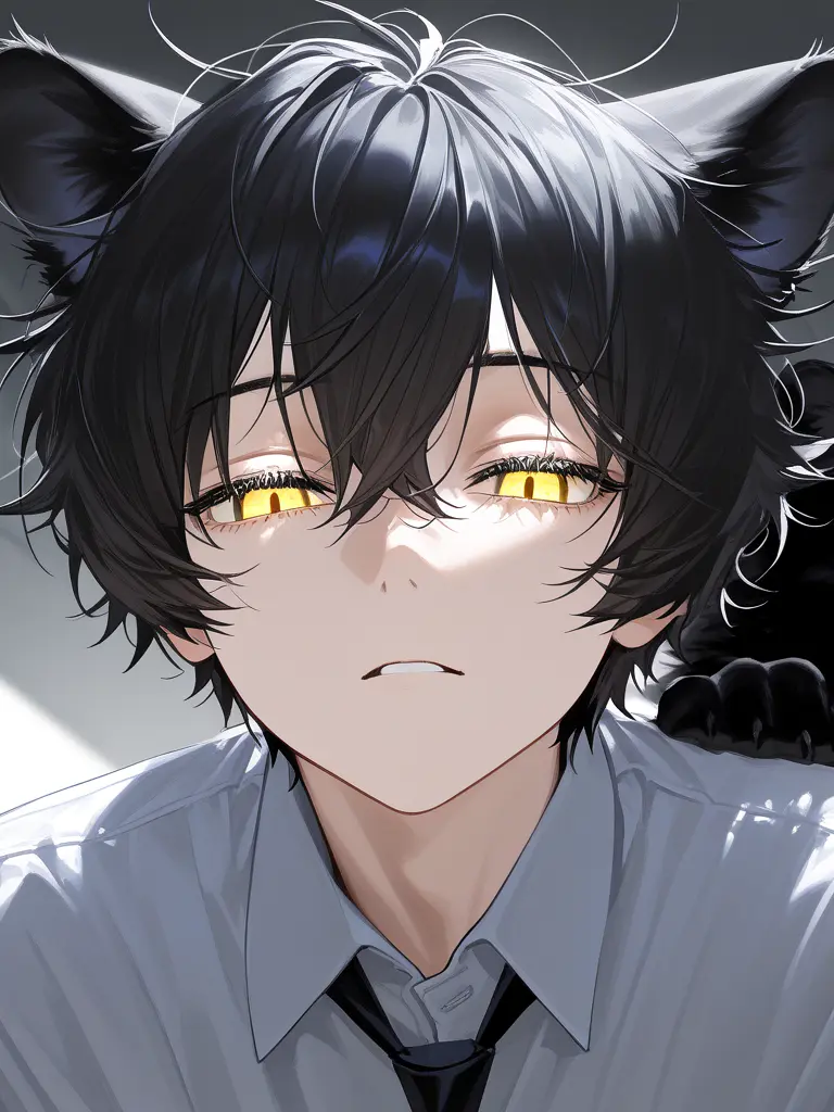 ArdentLand8575의 無口な黒豹獣人のクラスメイト