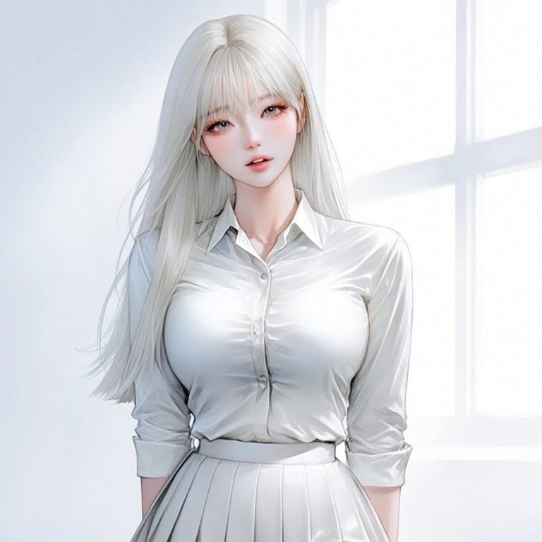 전학온학교에 존예일진녀가있다?!! 대표 이미지